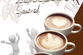 premium coffee shop ads with modern visuals