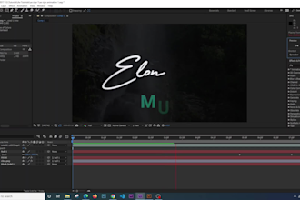 animate signature with after effects