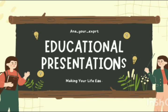 do academic, educational, medical, lecture powerpoint presentation canva,slides