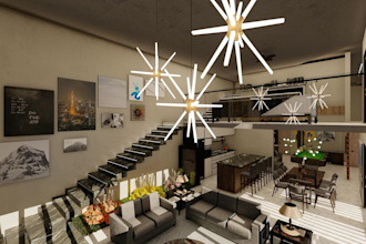 sketchup 3d modeling and rendering for your dream house