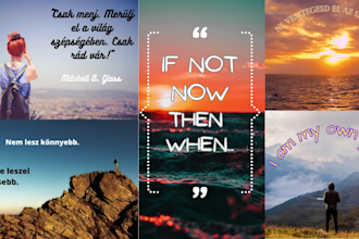 create posts with quotes for social media