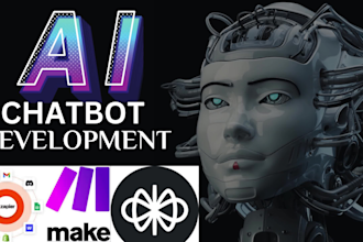 build ai chatbot voiceflow make zapier openai gpt botpress
