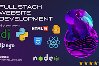 develop websites and apis using python django