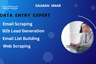 do email scraping and b2b lead generation