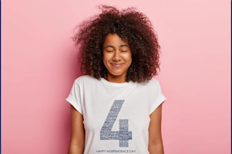 do trendy colorful african american typography tshirt design