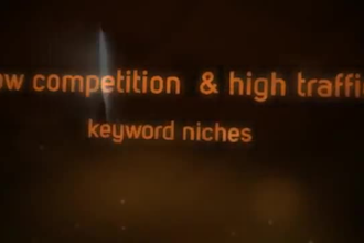 give you over 50 low competition high traffic desperate buyer keyword niches