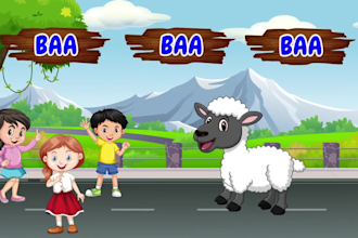 make kids learning videos and animations for kids