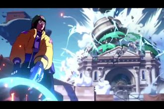 2d cartoon animation podcast intro aimated music video japanese anime style