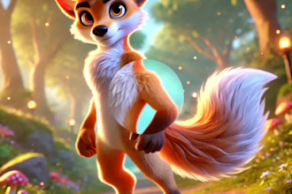 create a cartoon nft character with unique features