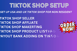 create usa tiktok shop,UK tiktok shop,llc and ltd shop