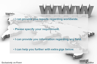 do any research online