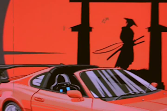illustrate cars for t shirts and merch