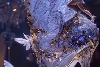 do ai cgi jewelry animation,ai jewelry animation, miniature video, ai fashion