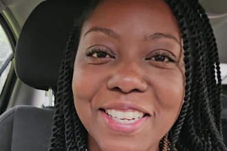 create a selfie style car video for ugc, vlog style