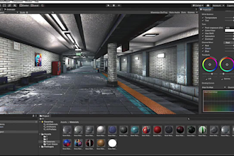 create level design and low poly environment in unity 3d