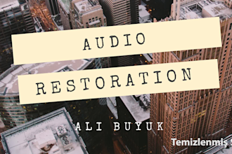 do quality sound restoration
