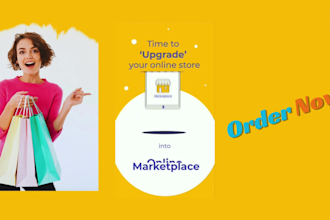 create multi vendor e commerce website and store in 24h