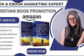 do bestselling christian book promotion, amazon kdp faith based book marketing