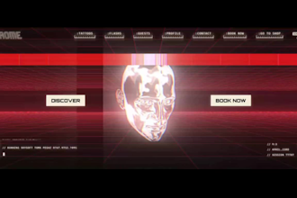 do wix website design, wix studio website, 3d interactive wix studio website