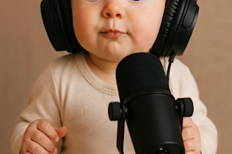 make ai baby video podcast in 2 hours