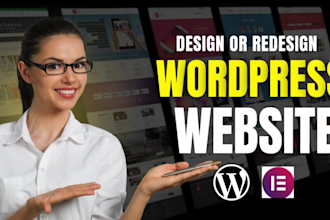 build, rebuild, redesign wordpress website