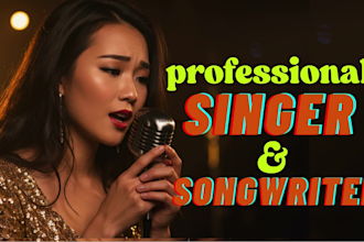 do music transcription, song translation to japanese,korean,french,female singer