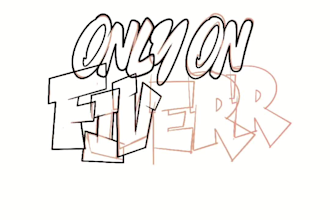 create a graffiti logo or graffiti illustration