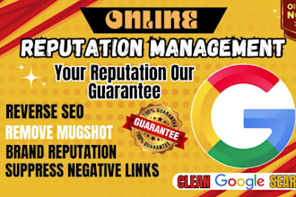 remove mugshots negative links do brand reputation and online reputation ORM