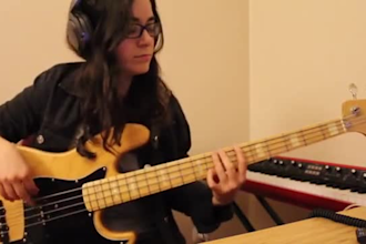 record bass guitar for your song