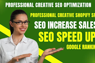 shopify speed SEO optimization boost rankings increase sales google ranking