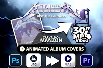 bring music to life with animated album cover