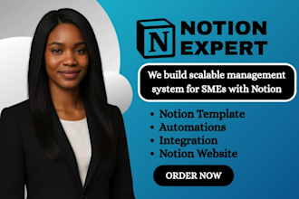 setup notion workspace notion dashboard custom notion template notion expert
