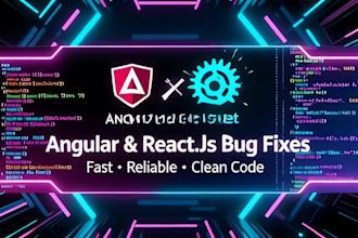 fix angular and react bugs quickly