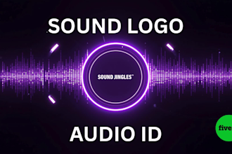 create a professional sound logo and audio brand id for your company
