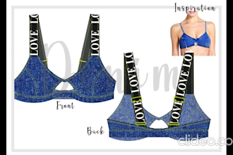 make technical fashion illustrations, technical flats, cads