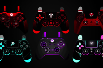 design your custom controller animated overlay