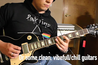 record electric guitar and or bass for your project
