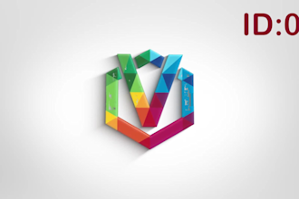 make 3d logo opener or intro animation