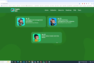 deliver nft dapp template with mint page