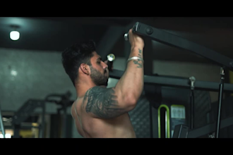 do professional gym, fitness, workout, sports video editing for youtube