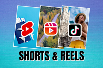 provide engaging instagram and facebook reels and youtube shorts