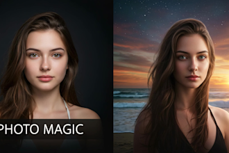 create ai headshot or ai model portrait with ai image generation