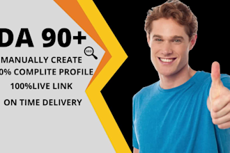 powerful profile backlinks 150 whitehat high authority from high da90 plus