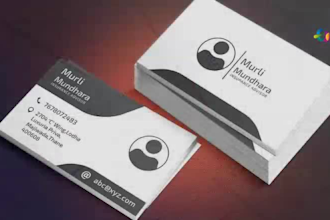 design luxury and modern business card