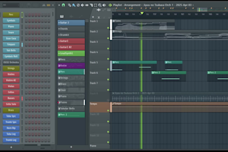 compose, produce or remake instrumental orchestral music