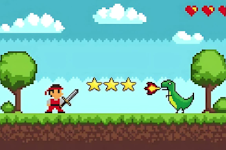 create pixel art, characters animation, sprites sheet 8bits game assets