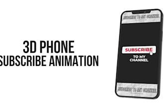 create an amazing 3d youtube subscribe animations button