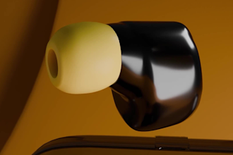 do 3d product animation, product rendering for smartphone, earbud and headset