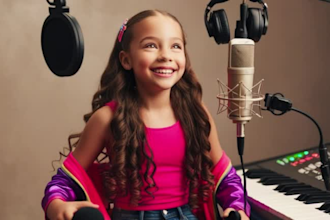write and produce fun childrens music and kids songs