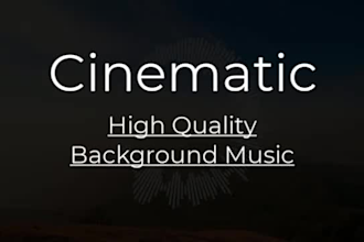 create custom cinematic background music for your project